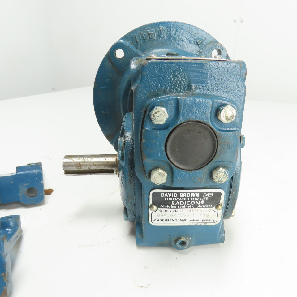 David Brown GAA162/C56-L-15/A Radicon 15:1 Ratio Worm Gear Box