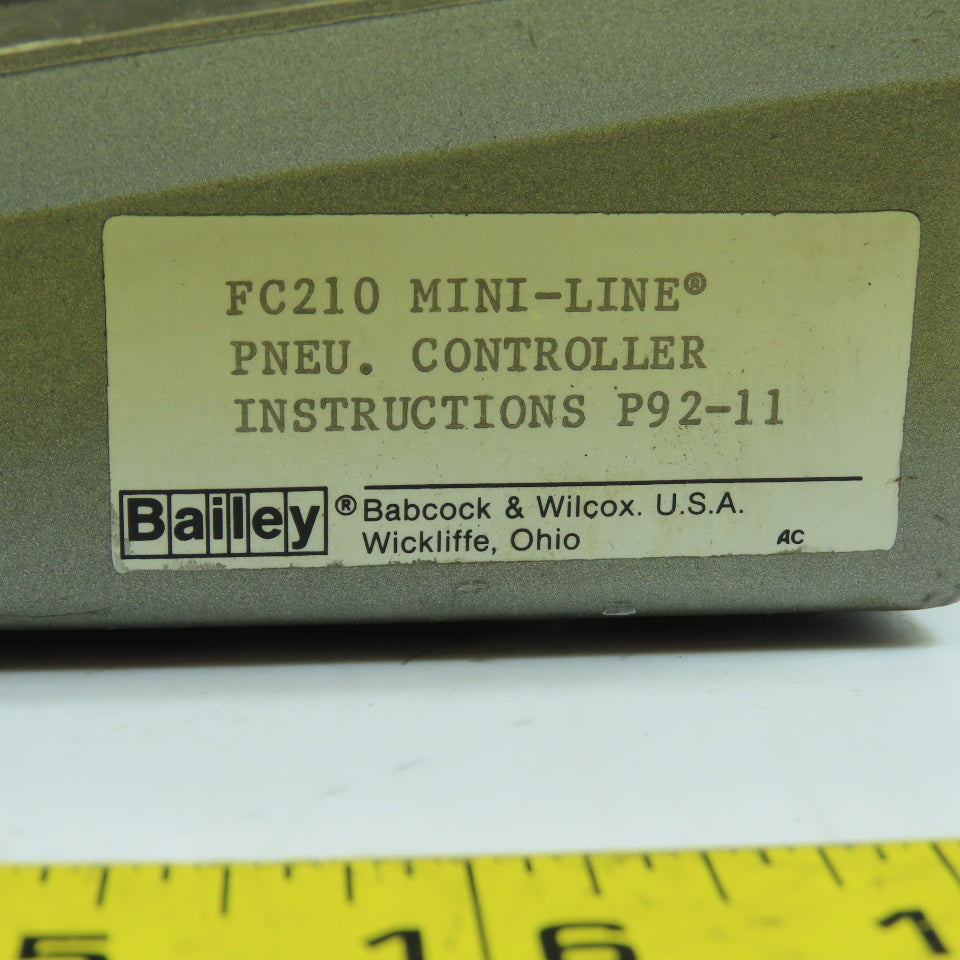 Bailey FC210 Mini-Line Pneumatic Controller