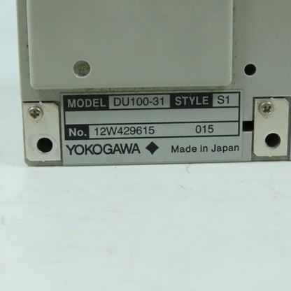 Yokogawa DU100-31 Universal Input Module DCV/TC/RTD 30-Channel