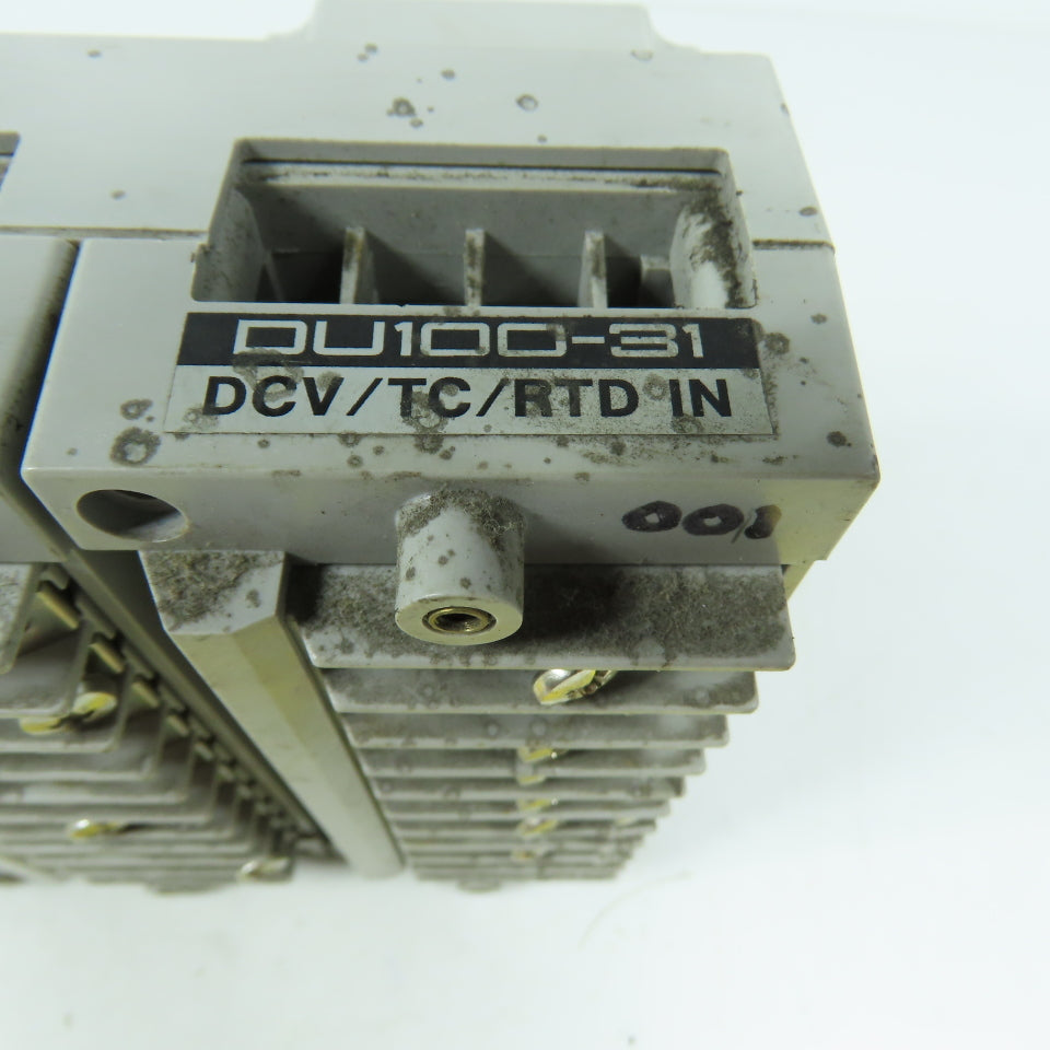 Yokogawa DU100-31 Universal Input Module DCV/TC/RTD 30-Channel