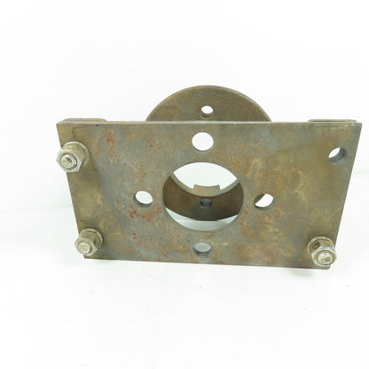 Jamesbury 8J5-0013-21 Cast Iron Actuator Mounting Bracket