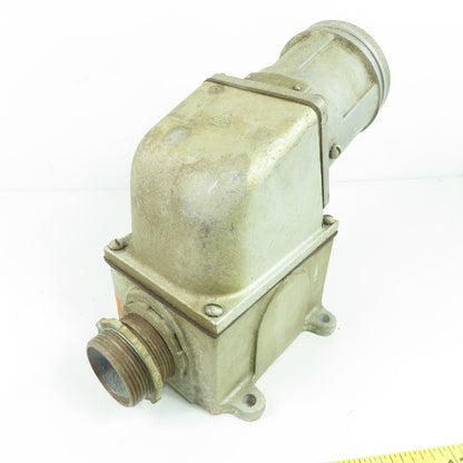 Russell & Stoll LRFA634 60A 600VAC 250VAC/DC Angled Receptacle