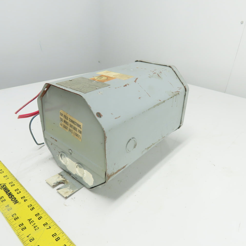Westinghouse T-6E222 3kVA Single Phase Type EP Transformer 240x480V to 120/240V