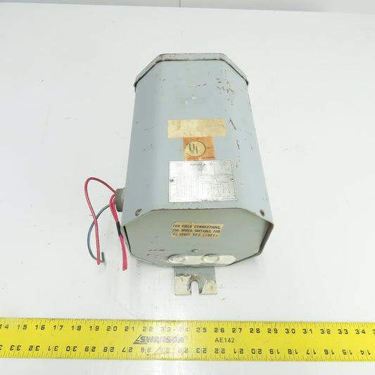 Westinghouse T-6E222 3kVA Single Phase Type EP Transformer 240x480V to 120/240V