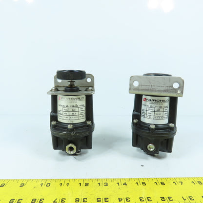 Fairchild Z16490-10243 Precision Pneumatic Pressure Regulator 1-60 PSIG Lot/2