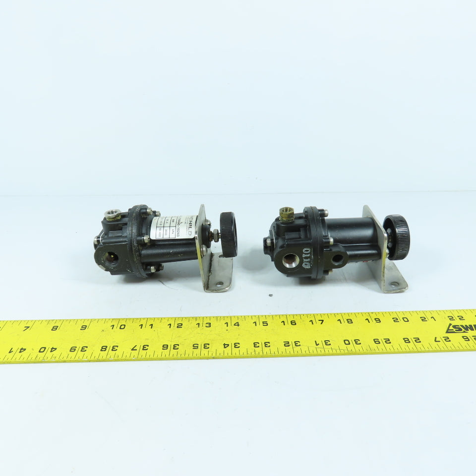 Fairchild Z16490-10243 Precision Pneumatic Pressure Regulator 1-60 PSIG Lot/2