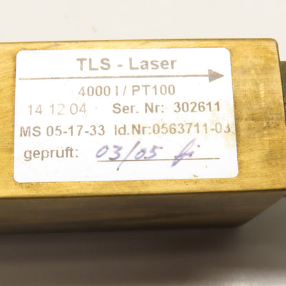 TLS-Laser 4000I/PT100 Flow Sensor