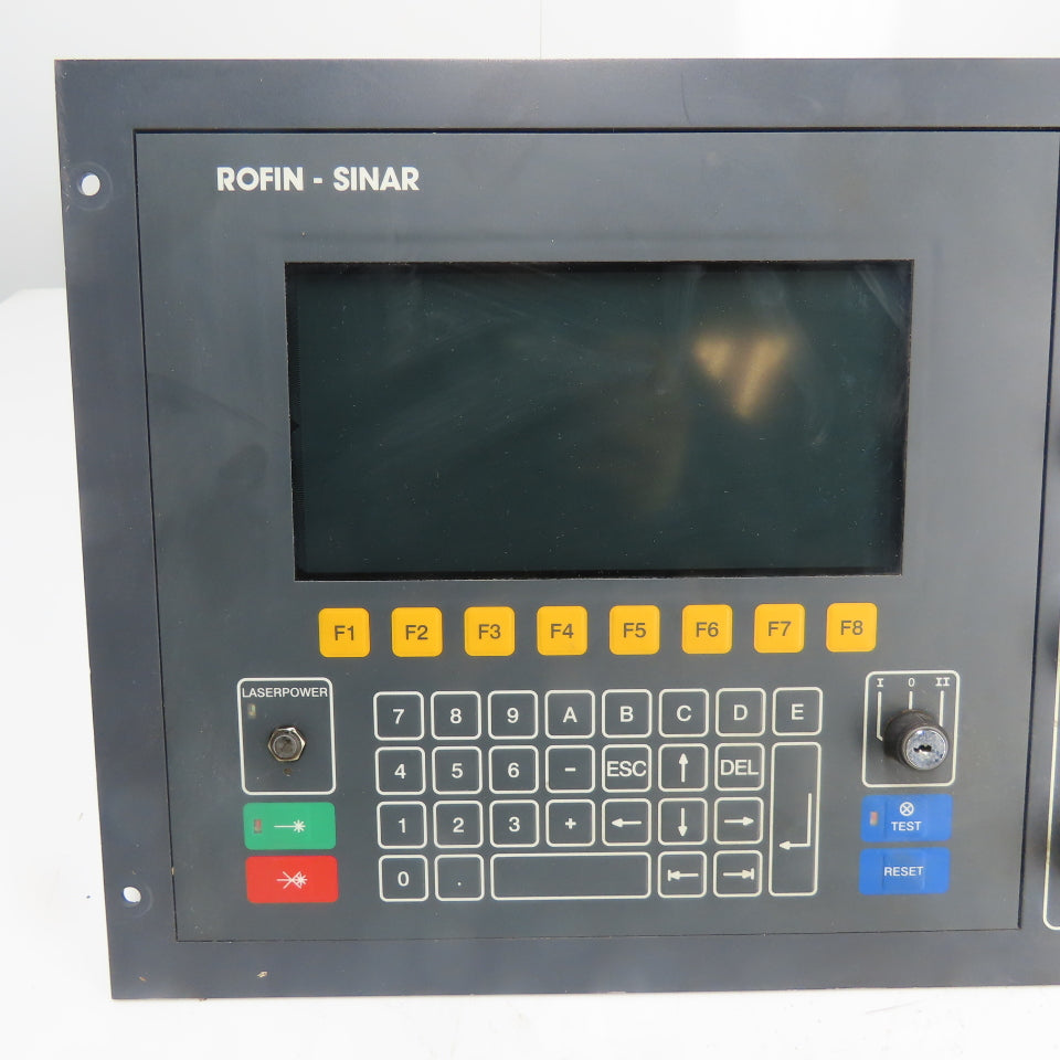 Siemens 221526 221340 Rofin-Sinar Laser Control Panel Interface HMI