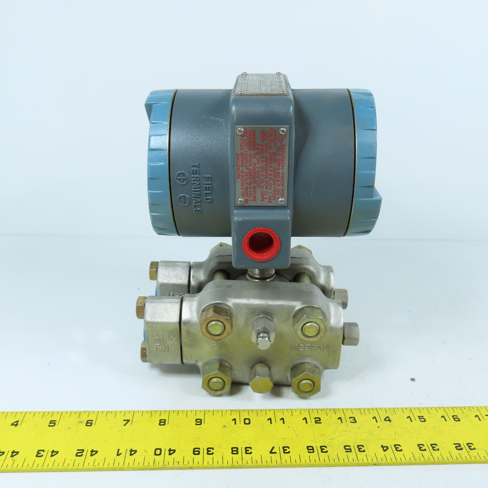 Foxboro 823DP-D3S1SM1 Intelligent Pressure Transmitter D/P Cell 3000 PSI MWP