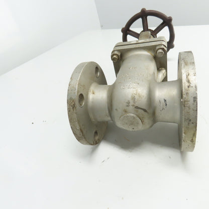 Ladish 3272-2014-20B 2001-361 Stainless Steel Flanged Gate Valve 2" 275 PSI