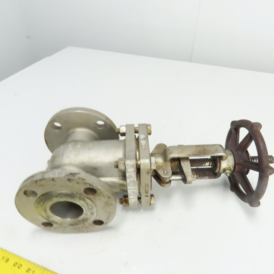 Ladish 3272-2014-20B 2001-361 Stainless Steel Flanged Gate Valve 2" 275 PSI