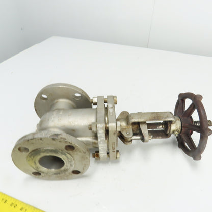 Ladish 3272-2014-20B 2001-361 Stainless Steel Flanged Gate Valve 2" 275 PSI