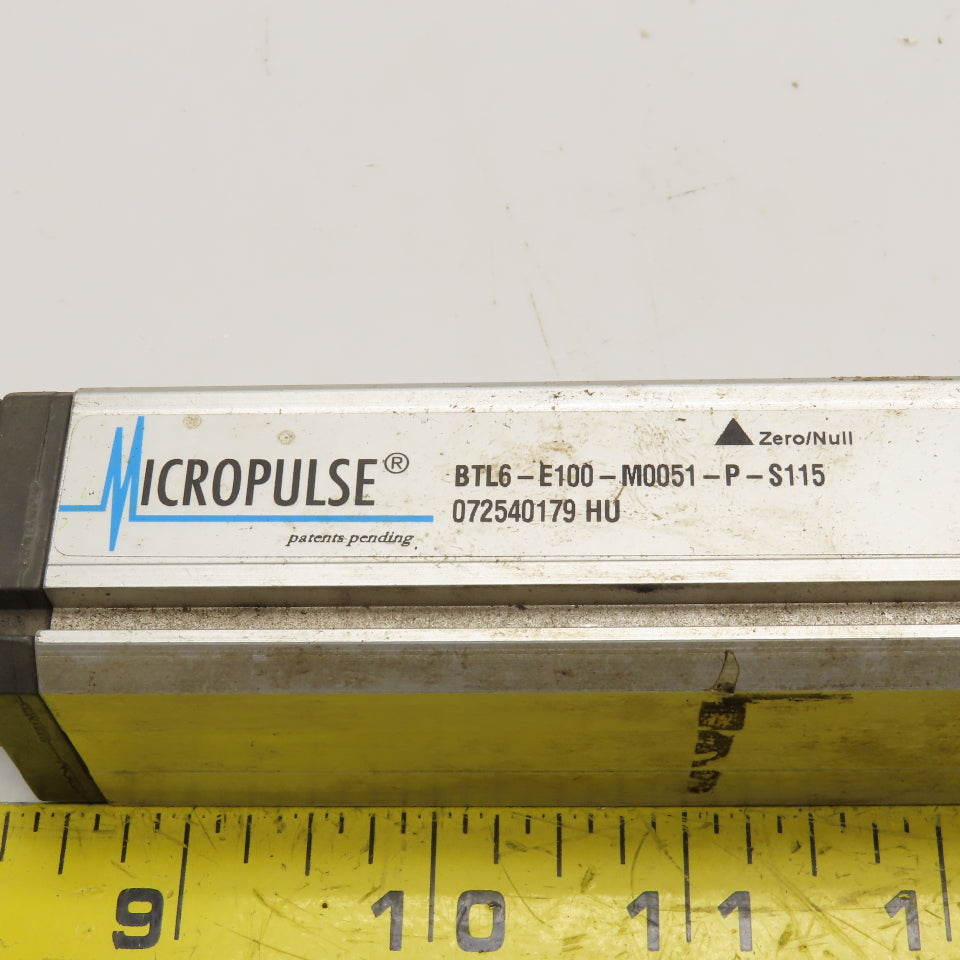 Balluff BTL6-E100-M0051-P-S115 Micropulse Linear Transducer