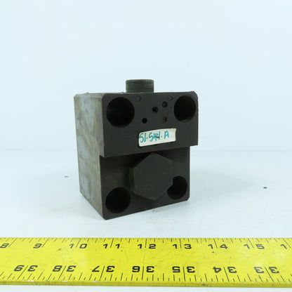 Tokimec C5DGV-815-10 Hydraulic Pilot Operated Check Valve Decompression Type