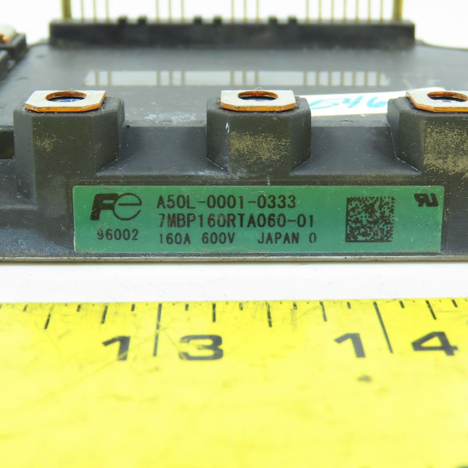 Fuji Electric A50L-0001-0333 7MBP160RTA060-01 IGBT Power Module 160A 600V