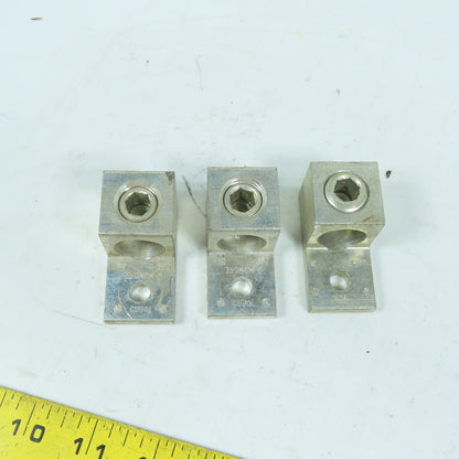 Ilsco A-350 Aluminum Mechanical Lug 350 MCM - 6 AWG Lot Of 3