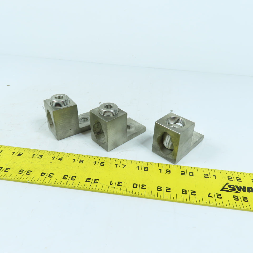 Ilsco TA-250-S Aluminum Mechanical Lug 600V 250MCM-6AWG Lot of 3