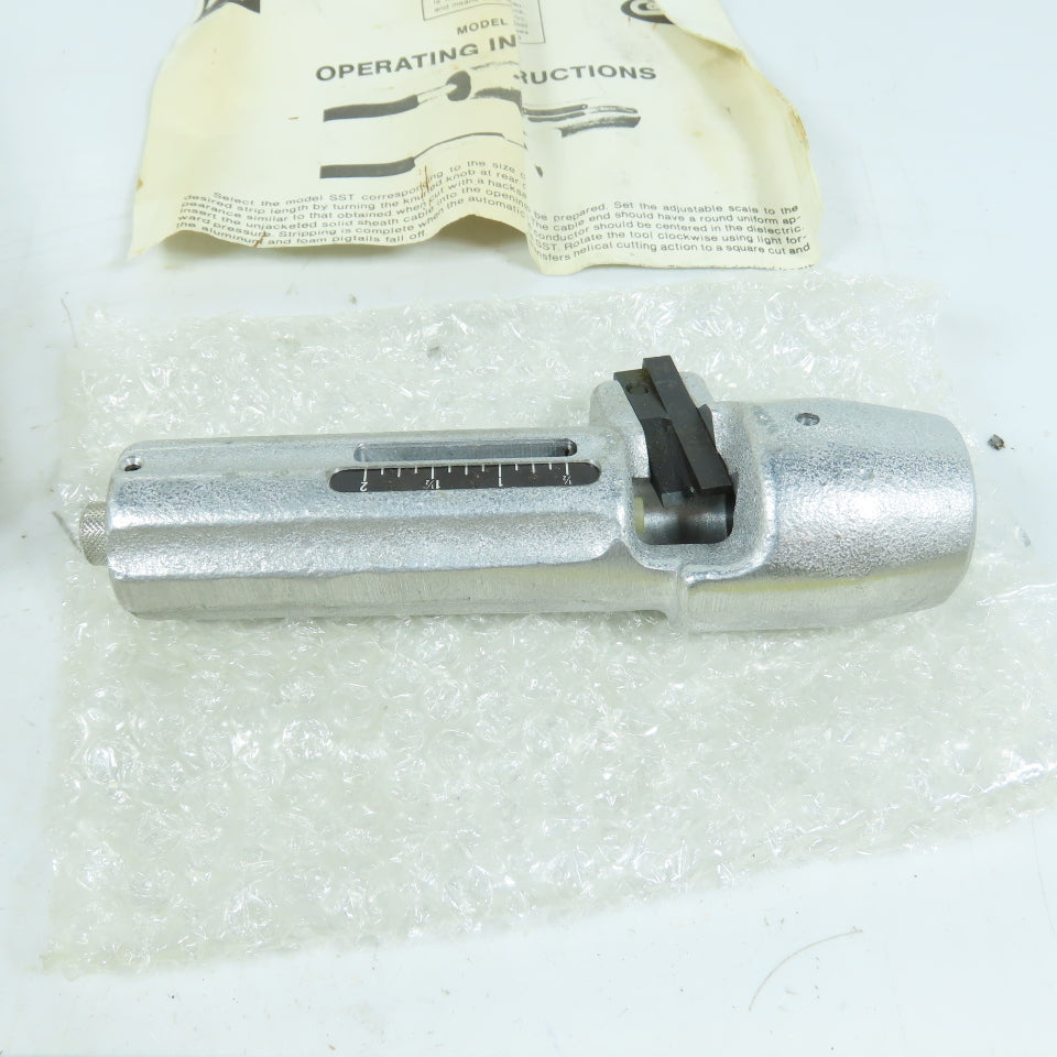 Ripley Cablematic SST-500A Coaxial Cable Coring & Stripping Tool .500 Cable