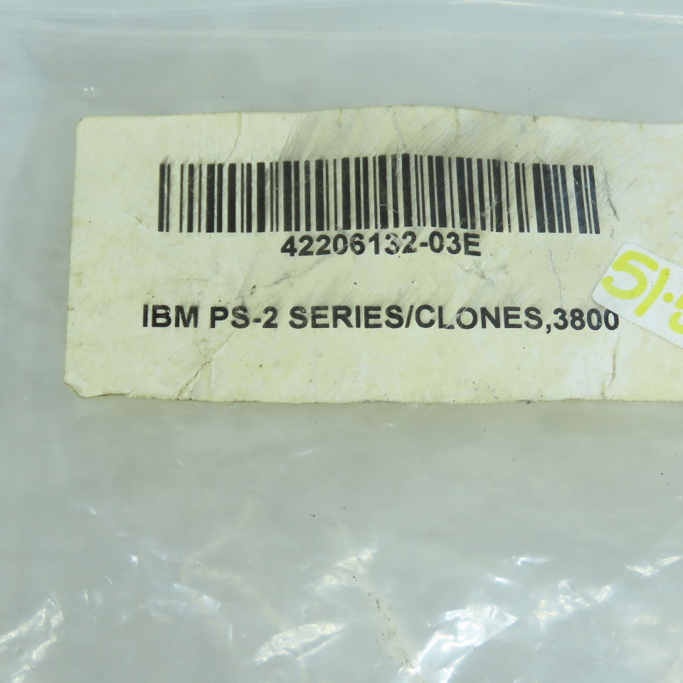 Hand Held Products 42206132-03E Scanner Cable IBM PS/2 Keyboard Wedge for 3800