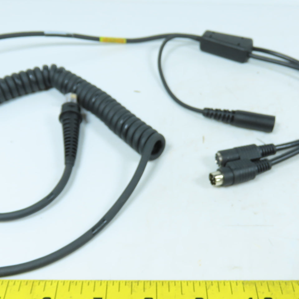 Hand Held Products 42206132-03E Scanner Cable IBM PS/2 Keyboard Wedge for 3800