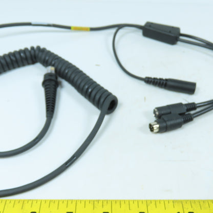Hand Held Products 42206132-03E Scanner Cable IBM PS/2 Keyboard Wedge for 3800