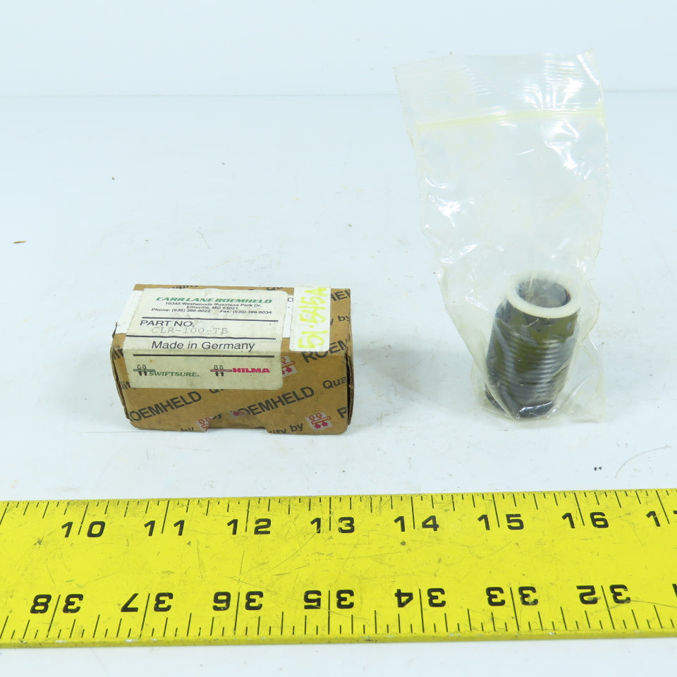 Carr Lane Roemheld CLR-100-TB Threaded Body Cylinder Push Clamp 2270 lbs