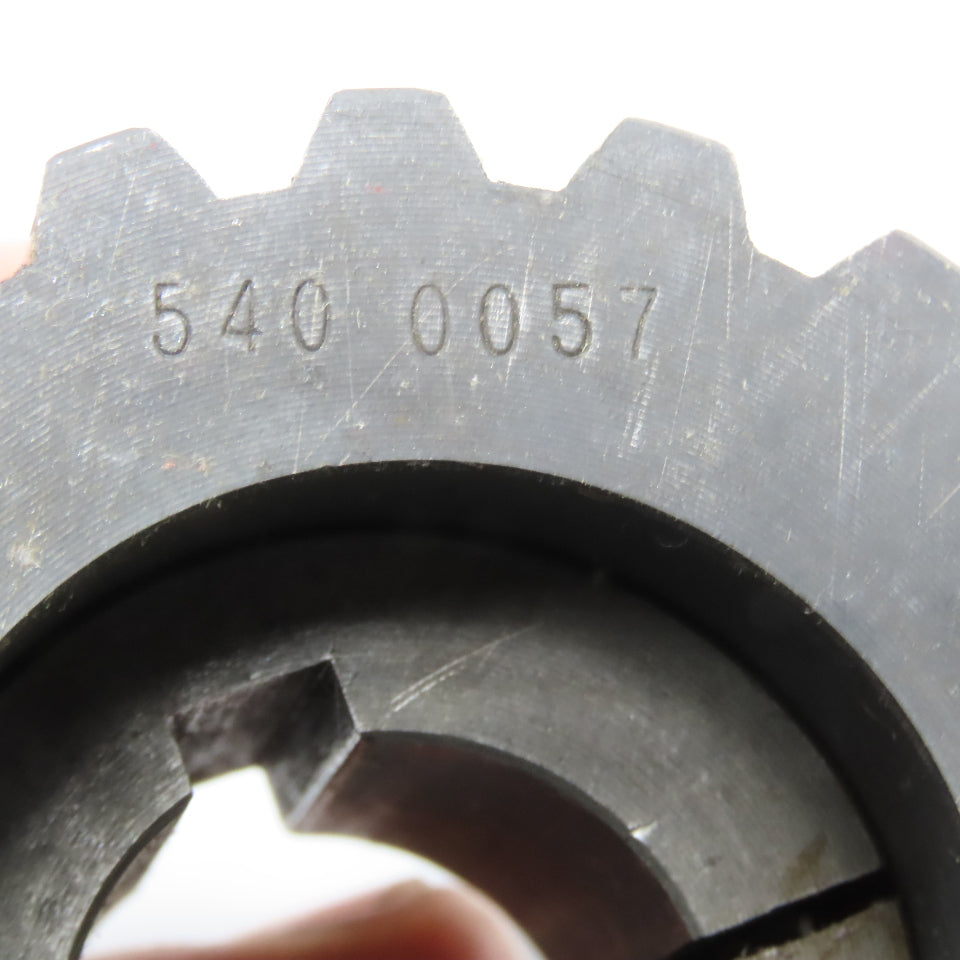 540-0057 Splined Hub 20T W/ Browning 15/16 Hub