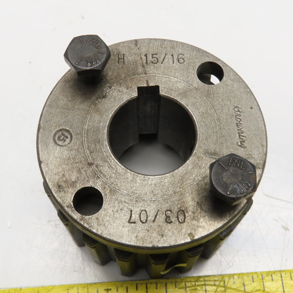 540-0057 Splined Hub 20T W/ Browning 15/16 Hub