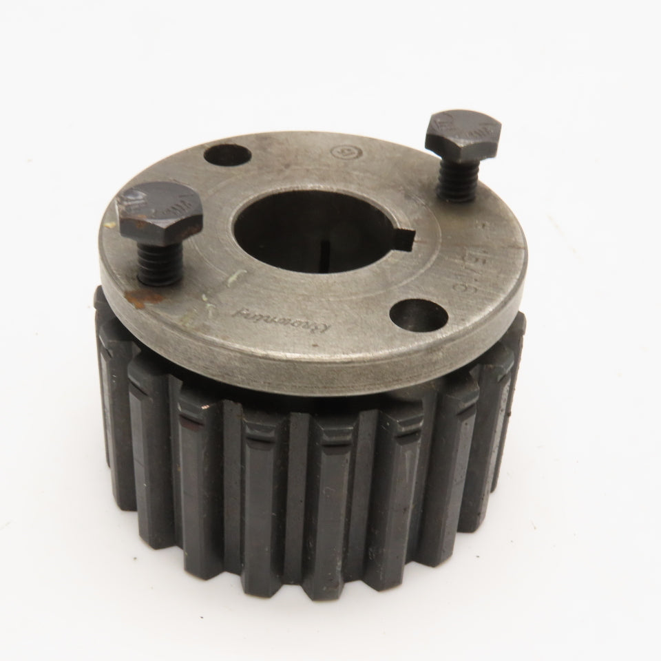 540-0057 Splined Hub 20T W/ Browning 15/16 Hub