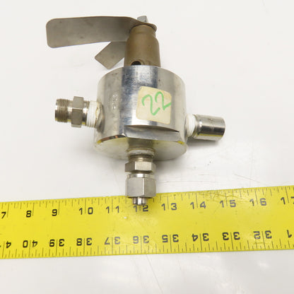 Cashco 2171 SS/BRZ/S17 1/2"NPT 400PSI Stainless Steel Relief Valve 5-30PSI Range