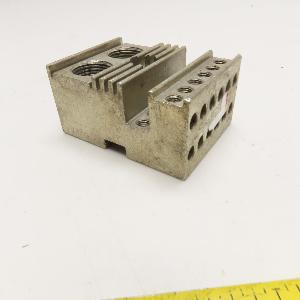 Marathon 97726 Mechanical Terminal Lug Block 500MCM-4 x (12) 4-14 CU7AL