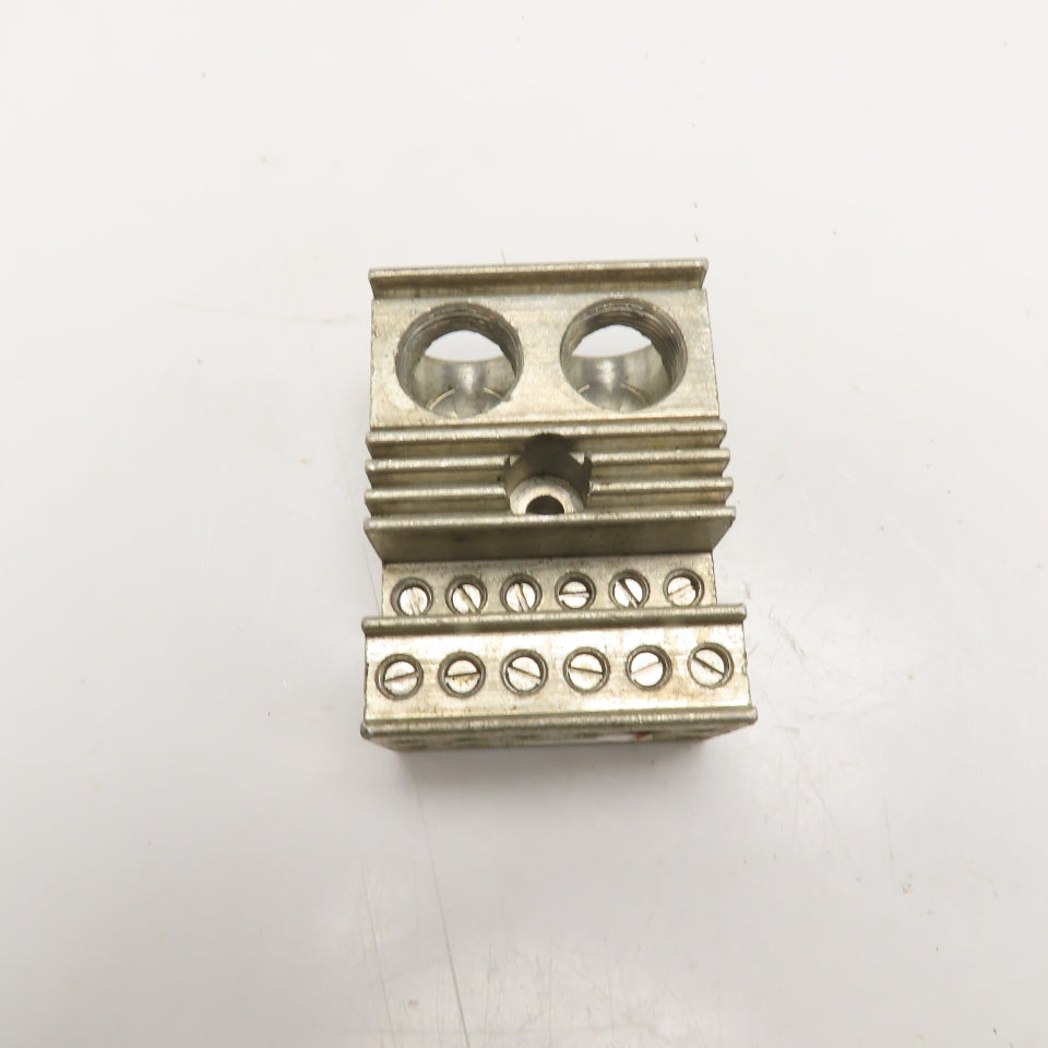 Marathon 97726 Mechanical Terminal Lug Block 500MCM-4 x (12) 4-14 CU7AL