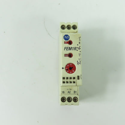 Allen-Bradley 700-FEM1RU22 Electronic Timing Relay 110-240VAC 24VDC 0.5s-1h SerB