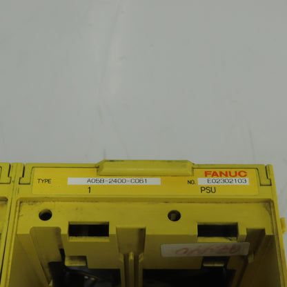 Fanuc A05B-2400-C061 Power Supply Unit Chassis 4-Slot Backplane
