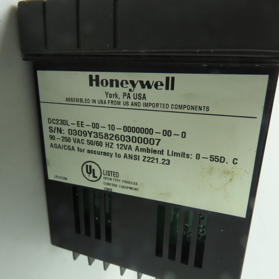 Honeywell DC230L-EE-00-10-0000000-00-0 UDC 2300 Digital Controller 90-250VAC