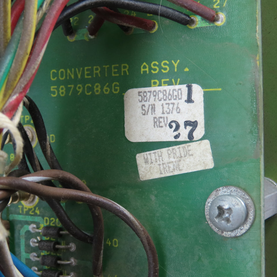 Westinghouse 5879C86G 5880C50G01 Converter Assembly