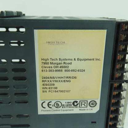 Eurotherm 2404/NS/VH/H7/RR/D5/RF/XX/YM/XX/ENG/ES0209 Controller Cover ONLY