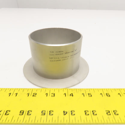 Ta Chen SA/A403 3" SCH 10S Stainless Steel Weld On Stub End Fitting