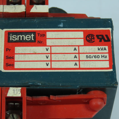 Ismet IST 0.250 KVA Industrial Control Transformer 230/460V 115V