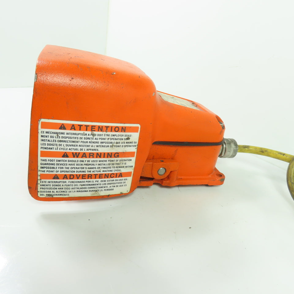 Linemaster Switch Corp 511-B40 Hercules Foot Switch 15A 125-250VAC 1HP