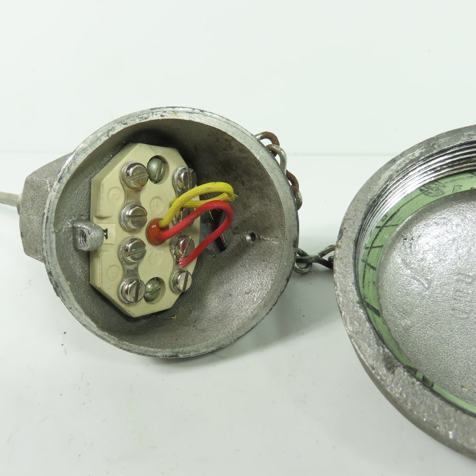 Pyco Industrial Thermocouple Assembly 6" Probe Weatherproof Head