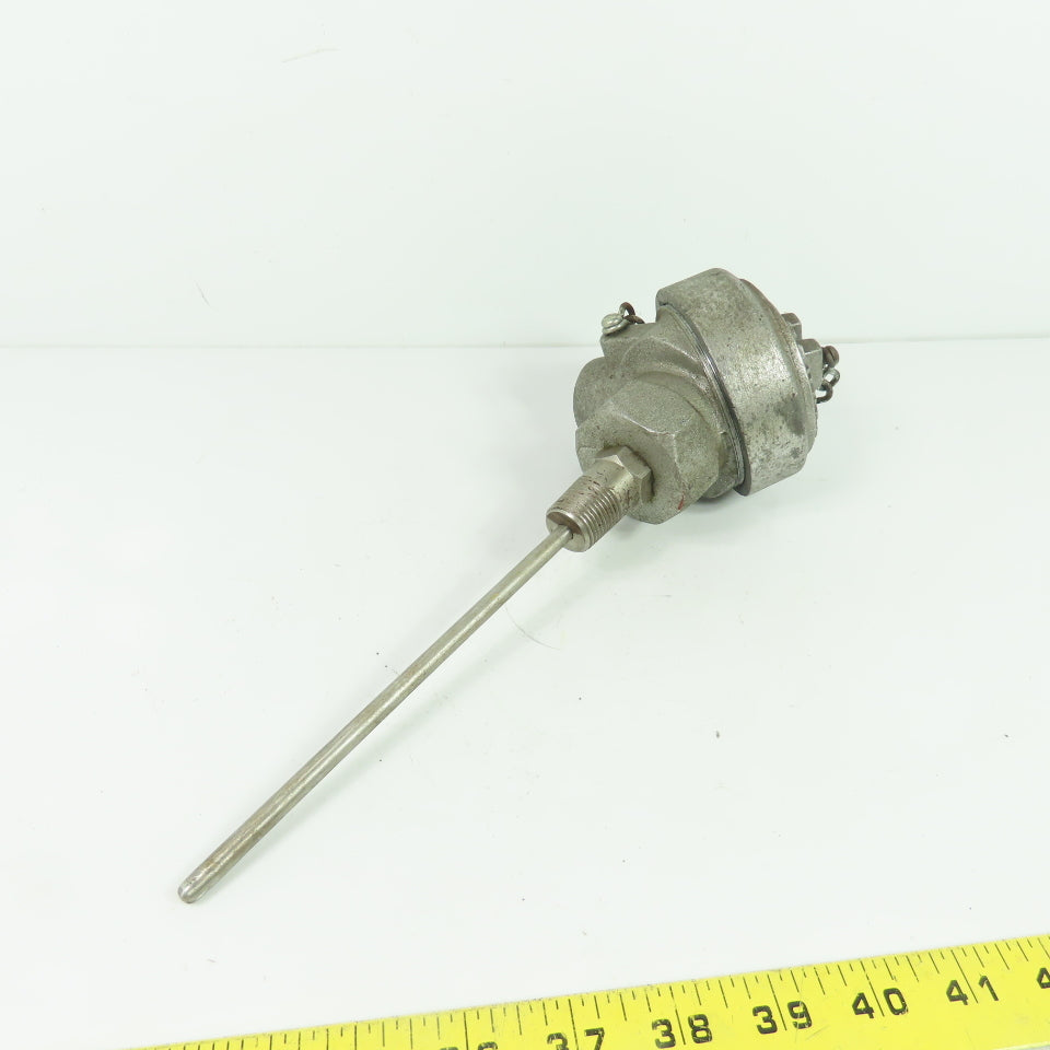 Pyco Industrial Thermocouple Assembly 6" Probe Weatherproof Head
