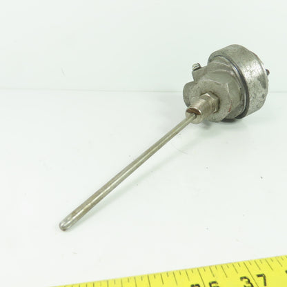 Pyco Industrial Thermocouple Assembly 6" Probe Weatherproof Head