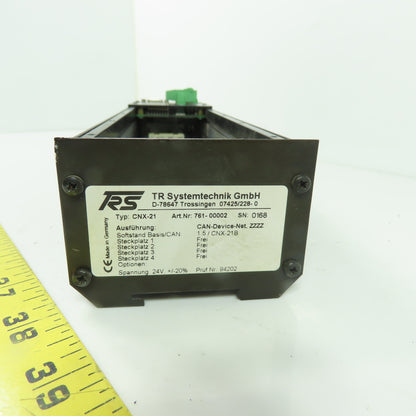 TR Systemtechnik GmbH 761-00002 CNX-21 CAN-Device-Net I/O Base Module 24V