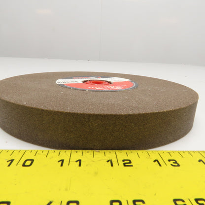 CGW CGW WB1-209-080MC 8" x 1" x 1-1/4"-1/2" A80 Grit Bench Grinding Wheel