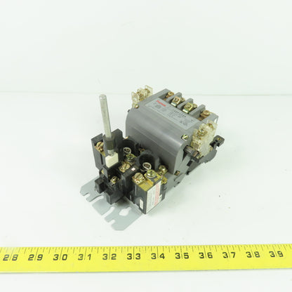 Furnas 14DP32A* Size 1 Magnetic Motor Starter 27A 600VAC 120V Coil Ser B