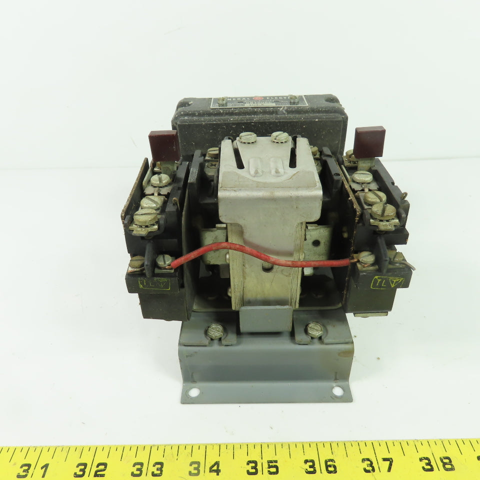 GE General Electric CR7006C Size 1 Motor Starter 600V 3Ph 7-1/2HP 110V Coil