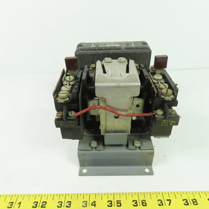 GE General Electric CR7006C Size 1 Motor Starter 600V 3Ph 7-1/2HP 110V Coil
