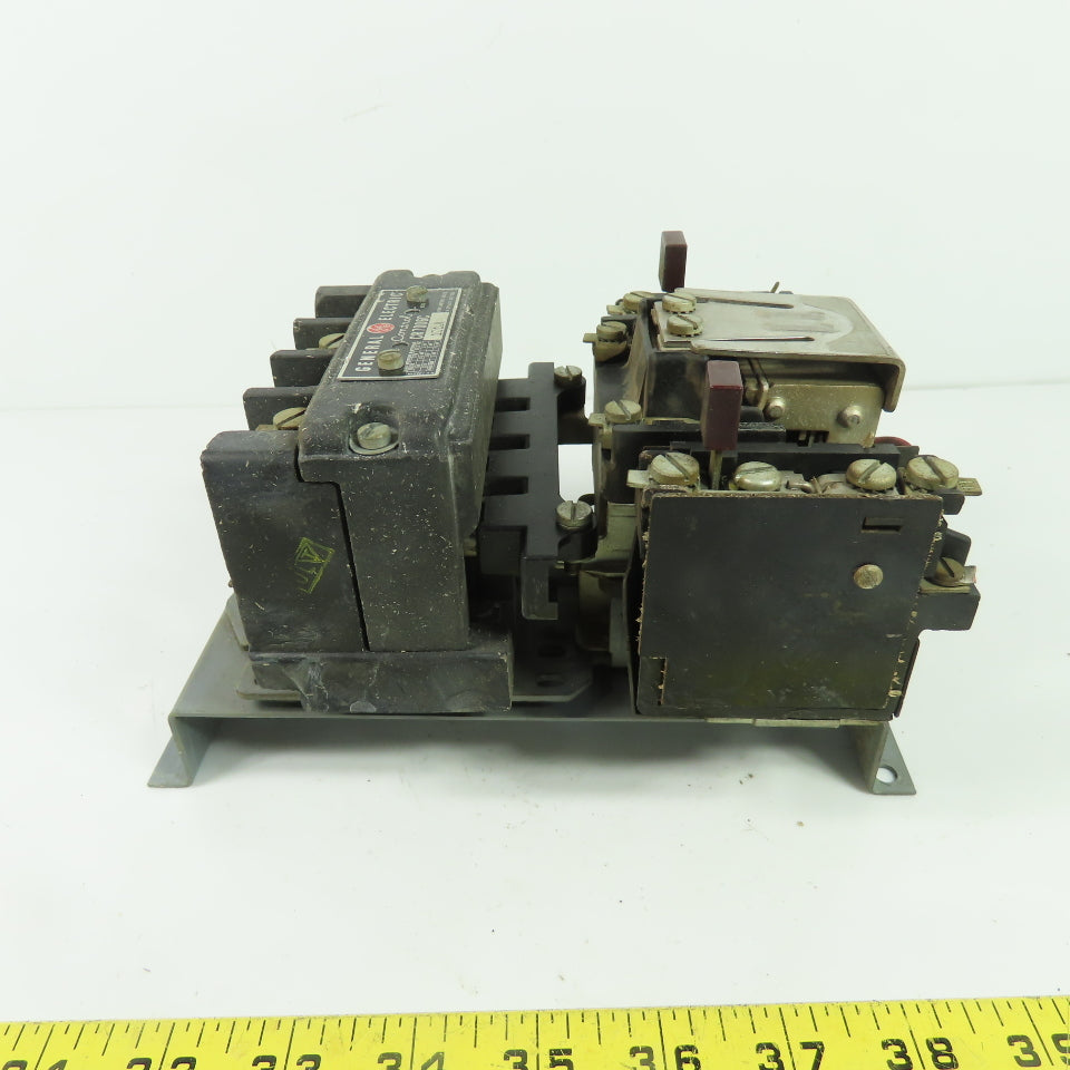 GE General Electric CR7006C Size 1 Motor Starter 600V 3Ph 7-1/2HP 110V Coil