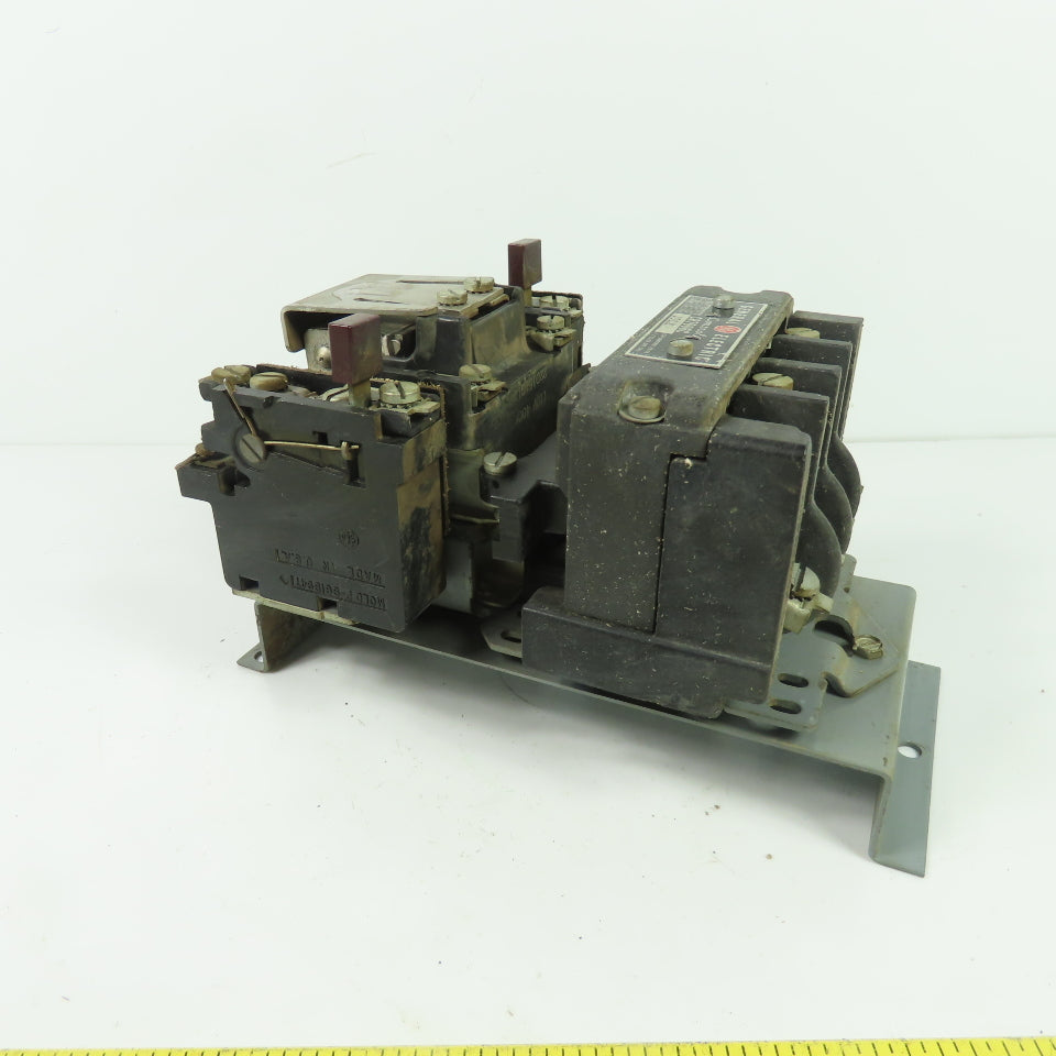 GE General Electric CR7006C Size 1 Motor Starter 600V 3Ph 7-1/2HP 110V Coil